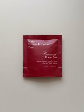 Maison Francis Kurkdjian Baccarat Rouge Body Lotion Sample